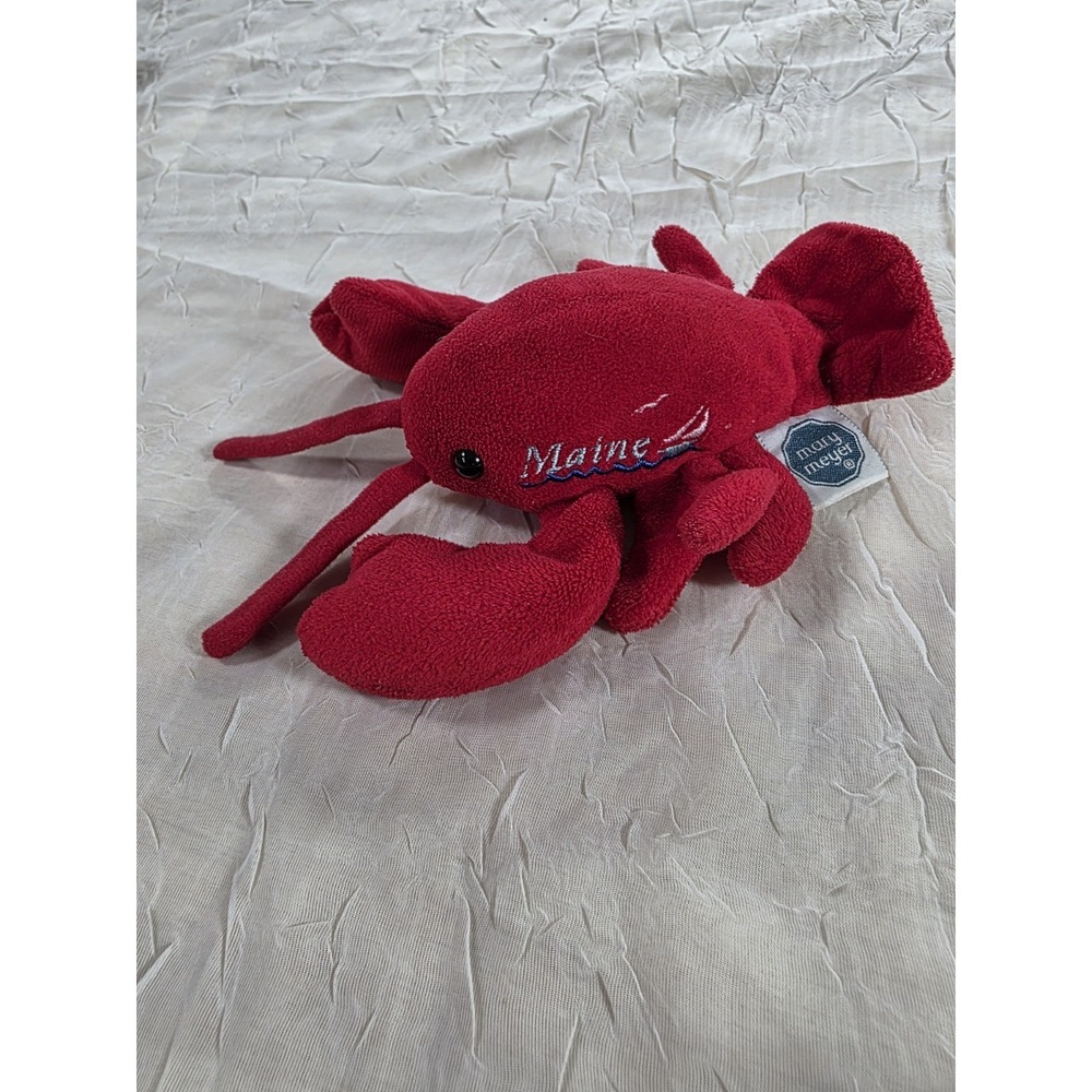 Mary Meyer Maine Red Lobster 6" Plush Floppy Stuffed Animal